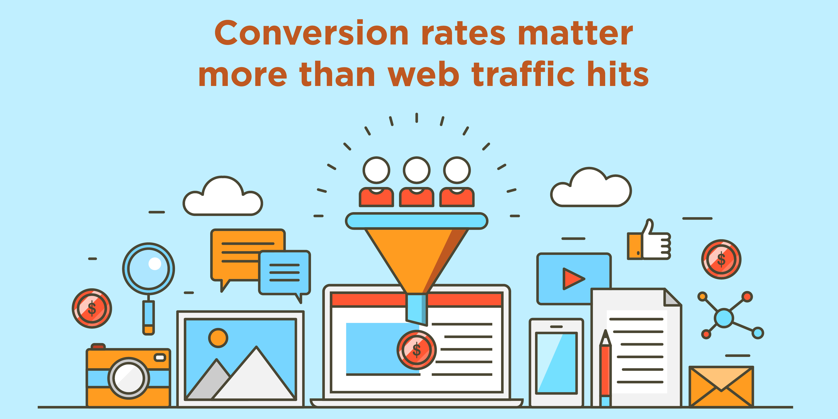 Conversion rates matter more than web traffic hits — how to craft a winning Conversion Rate Optimisation strategy