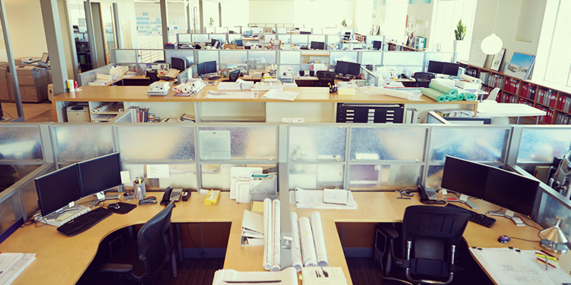 Why an open office is a curse rather than a blessing