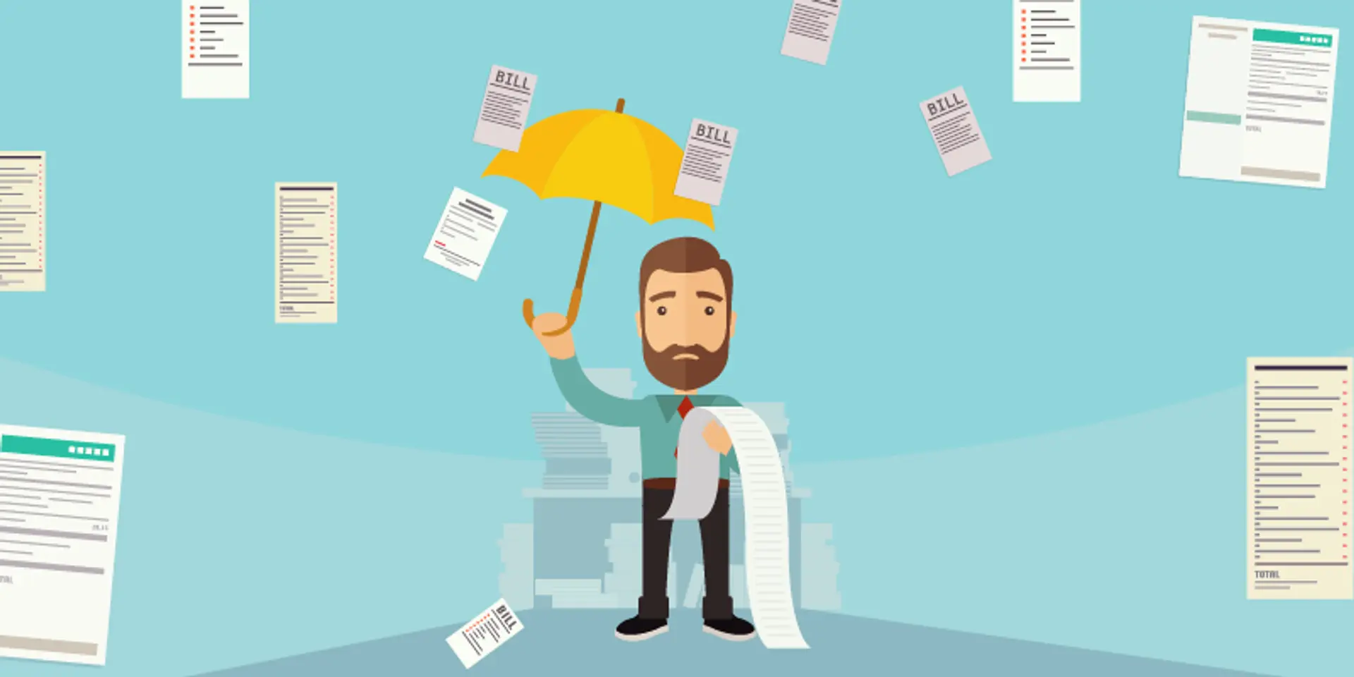 It’s raining expenses!