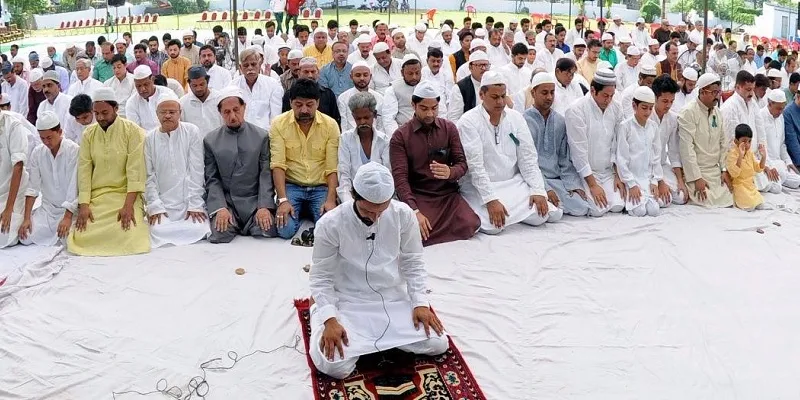 Joint namaaz from last year