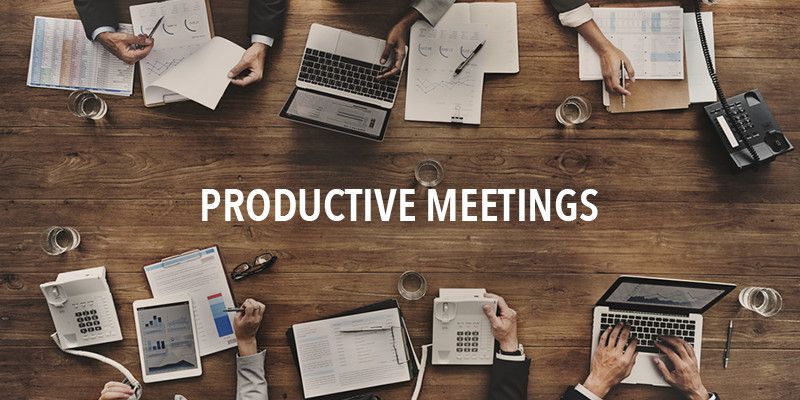 4 ways to have more productive meetings