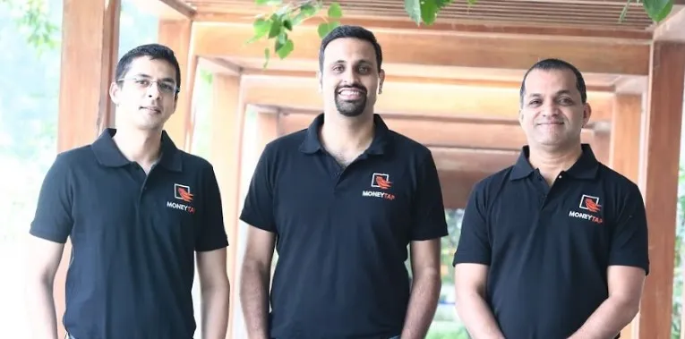 The founders of MoneyTap (L to R) - Kunal Verma, Anuj Kacker and Bala Parthasarathy 