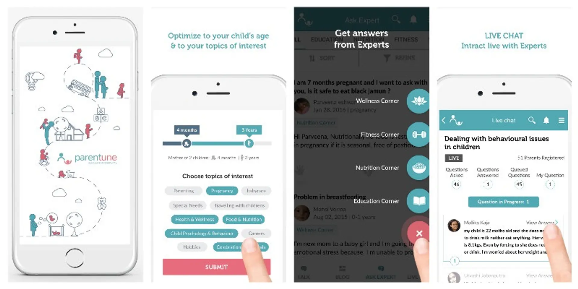 Parentune — web platform, community, and way of life for Indian parents