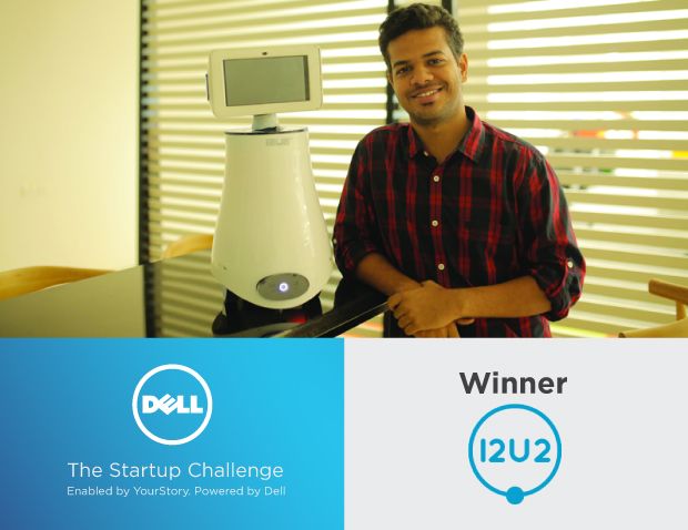 ‘Made in India’ consumer robot i2u2 wins the Dell-YourStory Startup Challenge