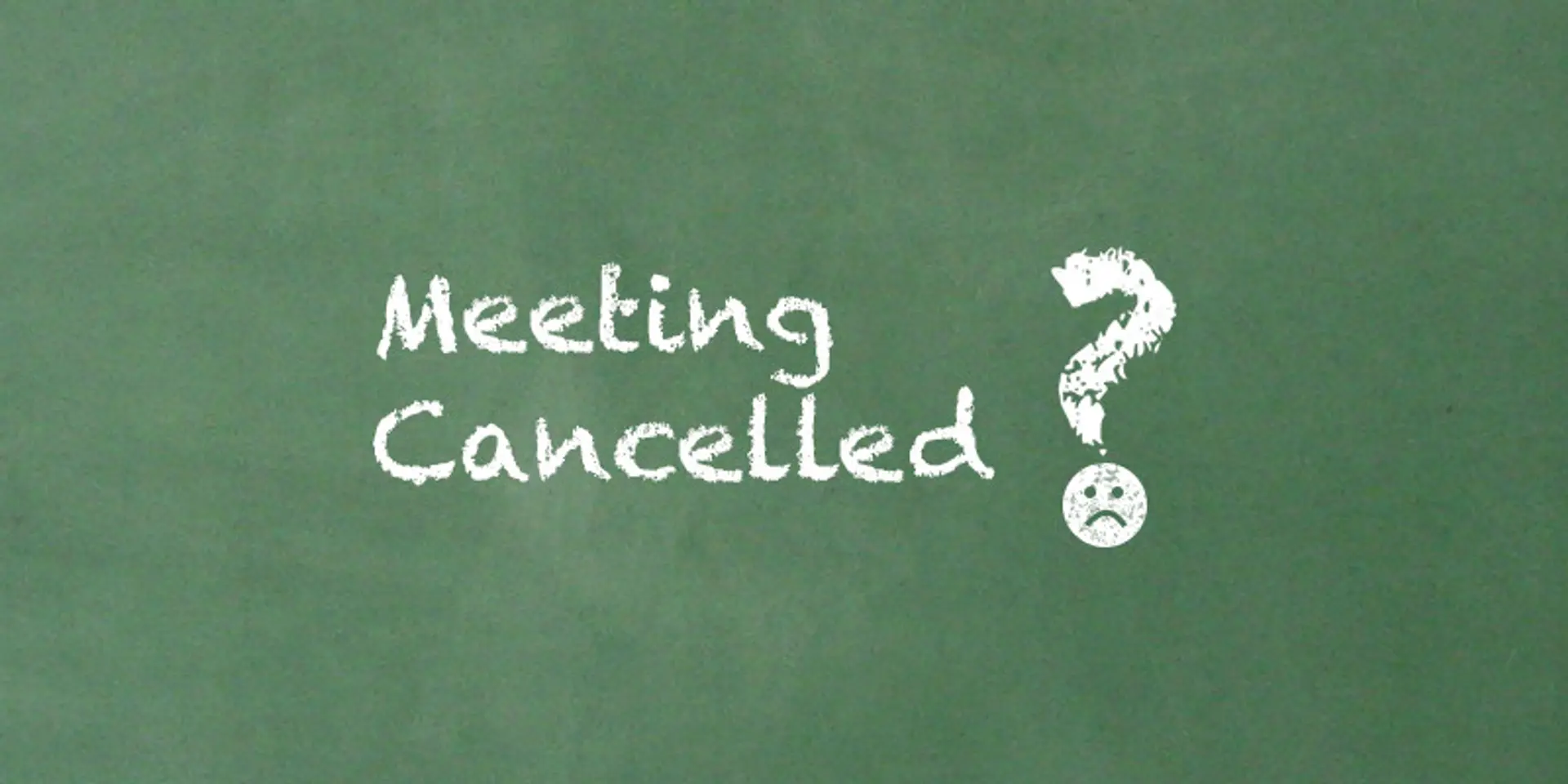 How to cancel meetings without burning bridges