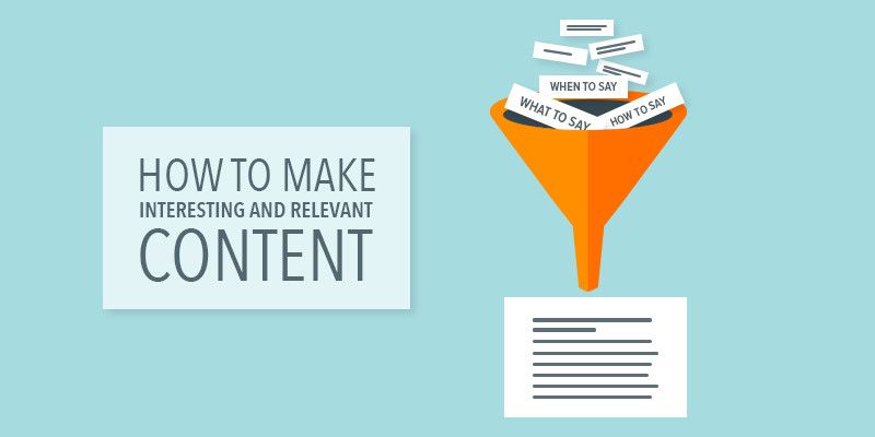Want to stay interesting and relevant? Create a content calendar