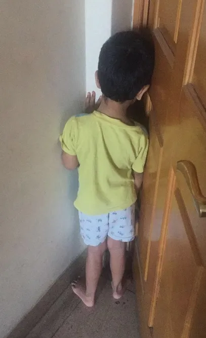 Toddlers express difficult and confusing emotions by sulking and throwing tantrums