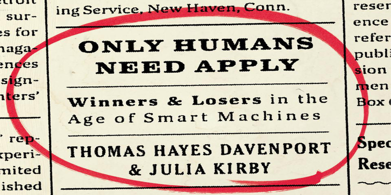 Only humans need apply