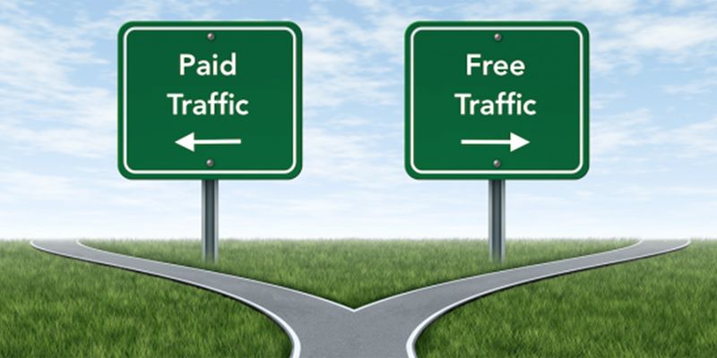 Digital marketing traffic strategies: paid vs free traffic