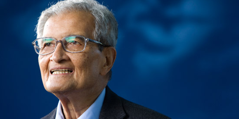 Amartya Sen on democracy, social infrastructure and economic growth in India