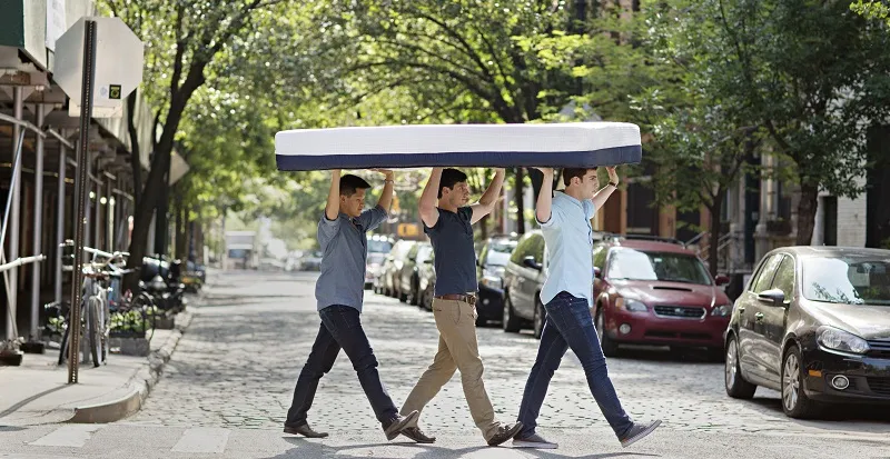 Founders of Helix Sleep (L-R): Jerry Lin, Kristian von Rickenbach and Adam Tishman