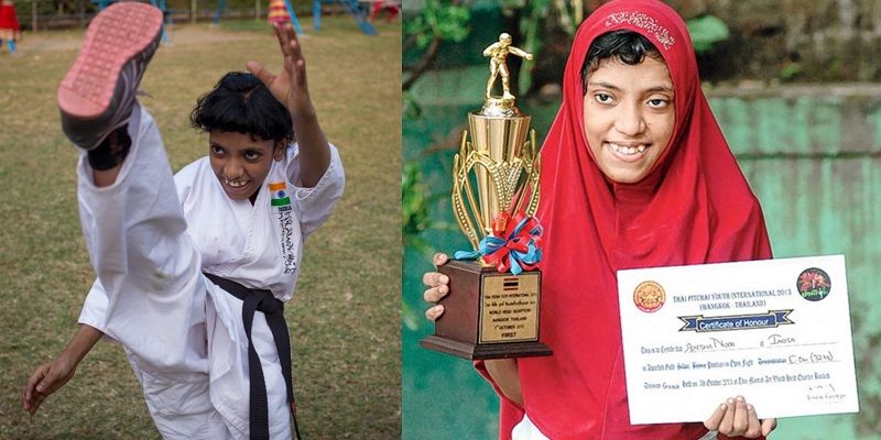 19-year-old Ayesha Noor battled epilepsy and poverty to become a karate champion