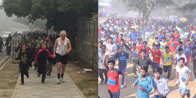 This 62-year-old has been organising the world's largest marathon for schoolchildren for the past 21 years