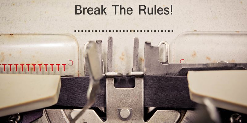 5 career rules that are okay to break