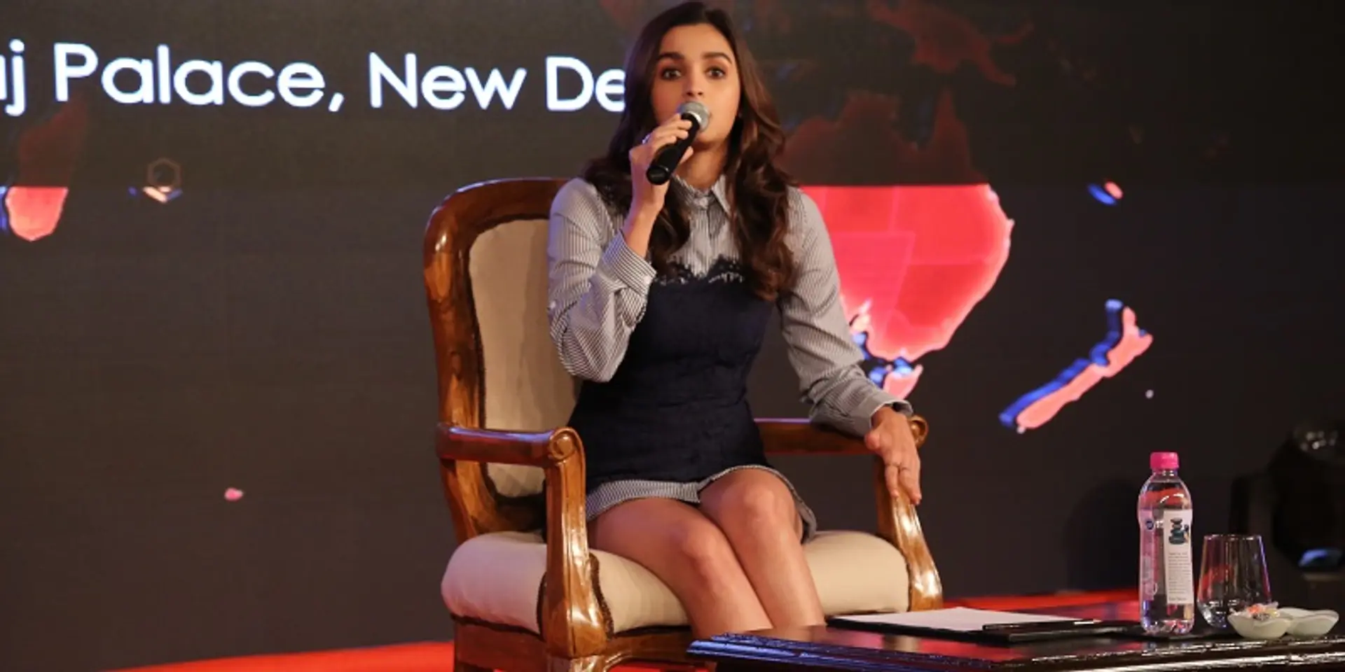 'I have an opinion on everything from disease to divinity. But the world can do with one less opinion' -Alia Bhatt