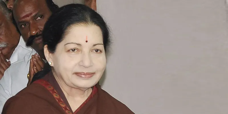 TN CM J. Jayalalitha. Image Wikipedia