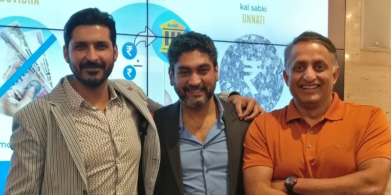 Founders of SERV'D (L to R): Jatin Agarwal, Tarun Sharma and Suhas Kelkar