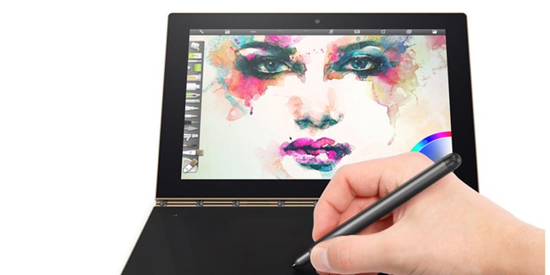 The Lenovo Yoga Book is far from an ordinary notebook