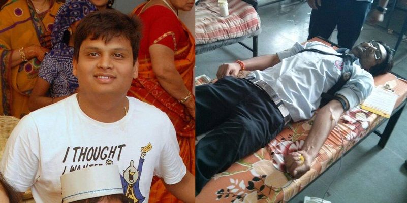 This MBA dropout is promoting the noble cause of blood donation across the country
