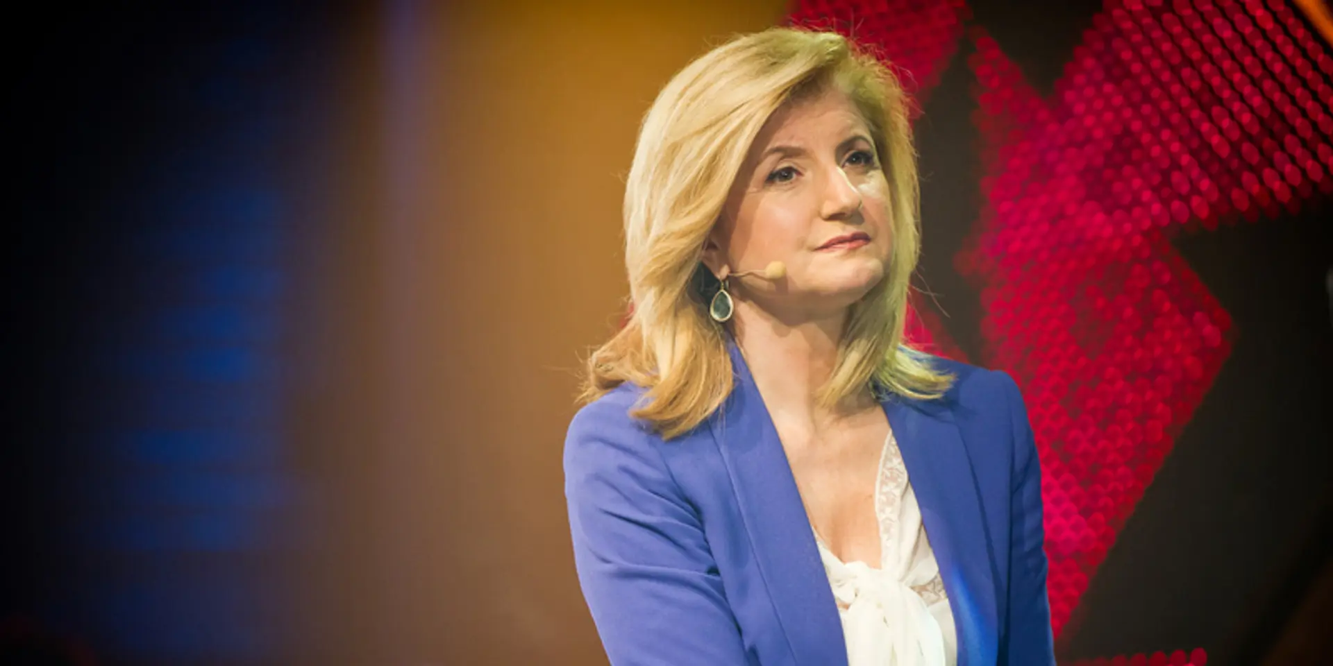 Arianna Huffington on the three W’s of success, and the S of it – sleep!