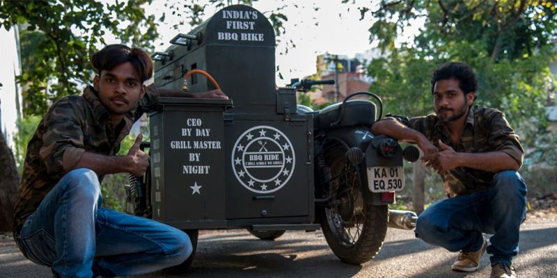 Royal Enfield Bullet gets the ultimate makeover as a delicious food bike, courtesy BBQ Ride India