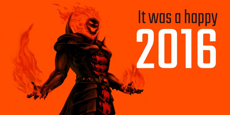 Dormammu says 2016 was good for content