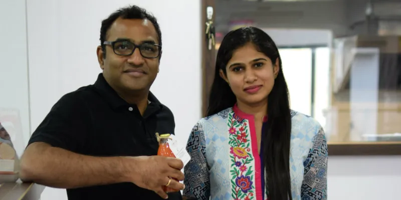 Gopi Lingala and Saneesha Rao (Co-founders of LeanSpoon)
