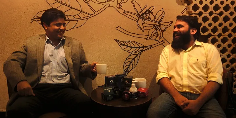 Founders Vikas L and Tarun S build MCaffeine as a new age personal care brand