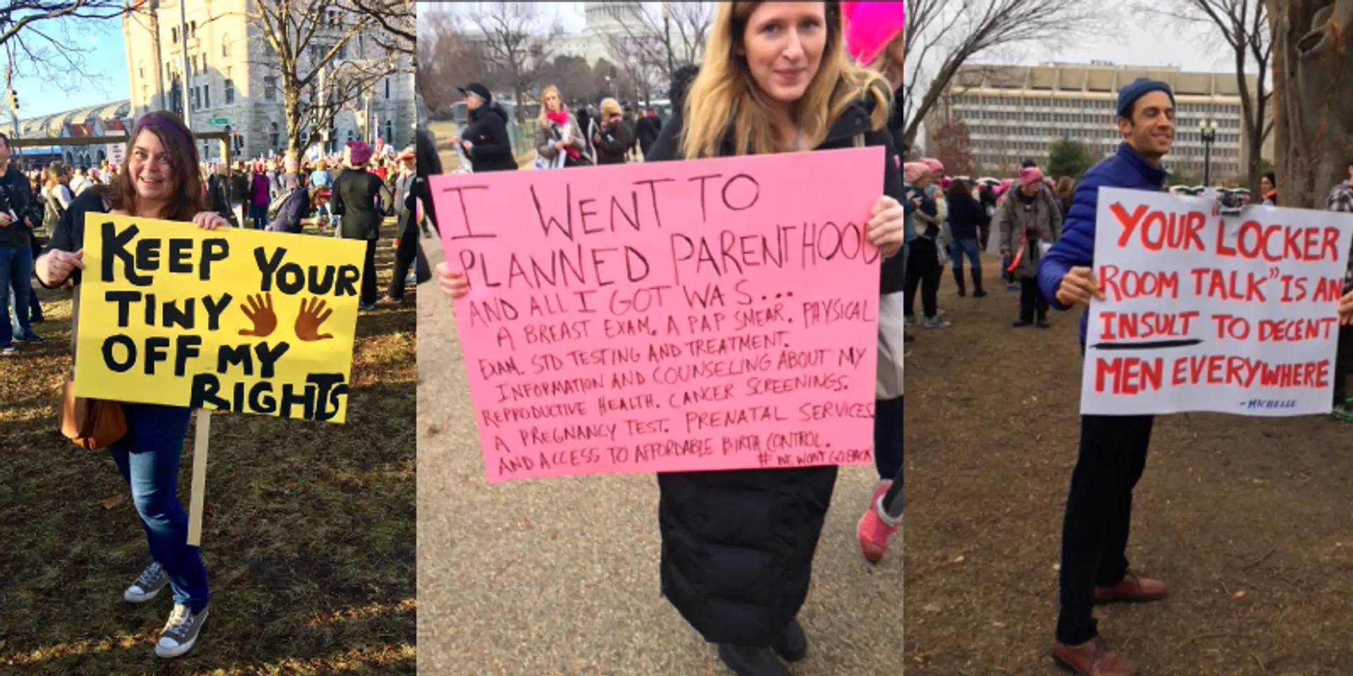 Millions of 'nasty women' across the world march to make their voices heard