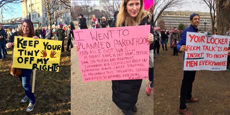 Millions of 'nasty women' across the world march to make their voices heard