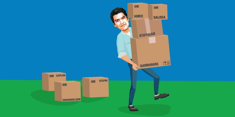 What are the founders of seven companies acquired by Quikr in 2016 up to now?