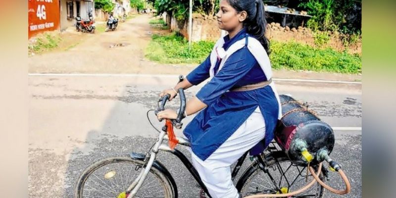 Meet the 14-year-old girl from Odisha who has invented a fuel-free bike