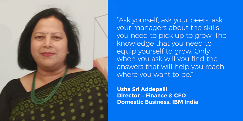 Why it is important for women to voice their ambitions at the workplace, IBM’s Usha Addepalli tells us