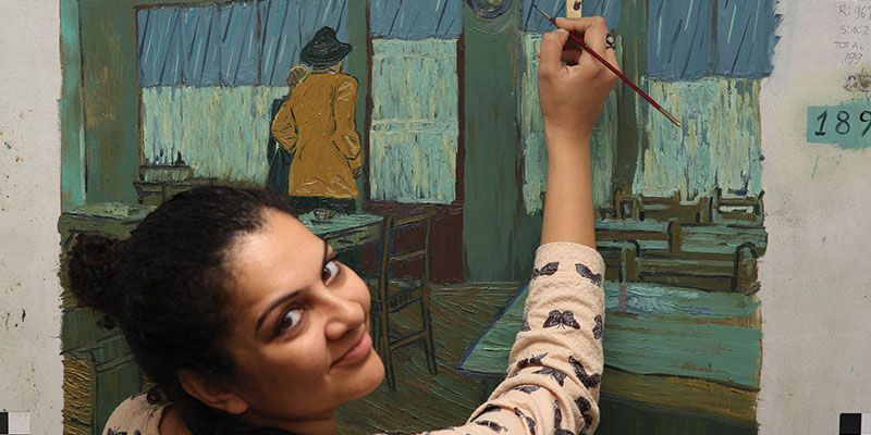 Carpe diem with Shuchi Muley, one of 107 artists who hand-painted scenes for ‘Loving Vincent’