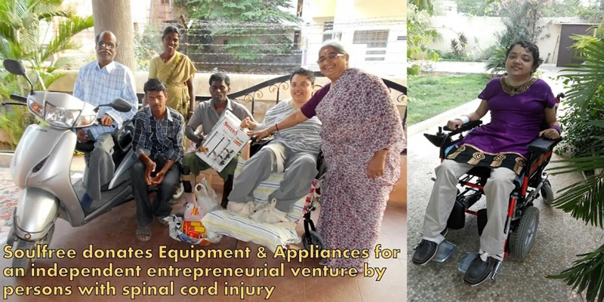 Restricted to a wheelchair, but standing tall and erect: Preethi’s SoulFree journey