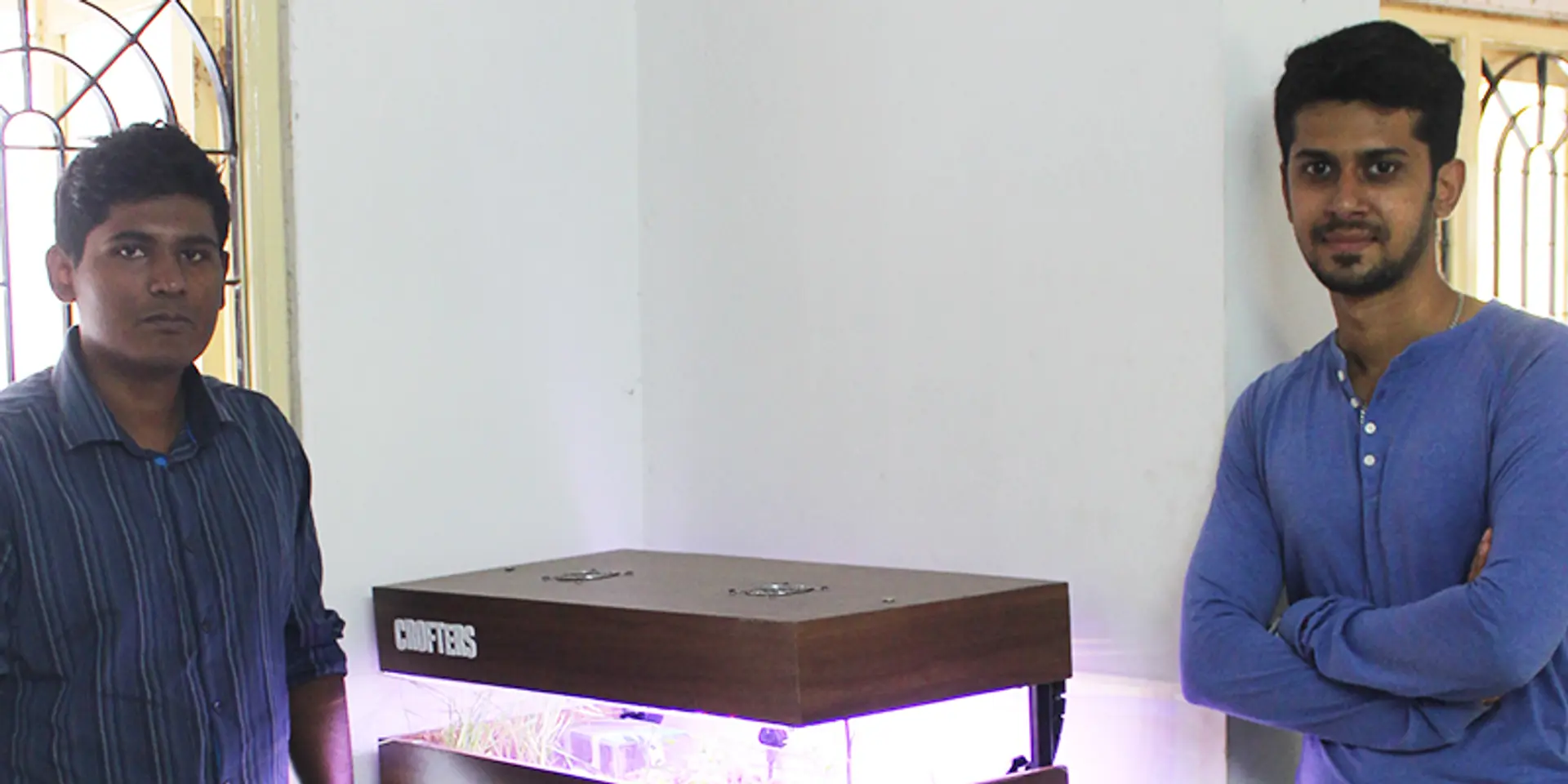 Crofters, a startup helping you grow completely organic food right inside a living room