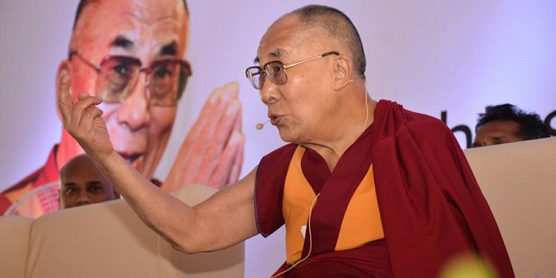 'The world is better off collaborating,' says the Dalai Lama