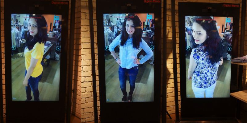 This 'mirror' clicks life-size selfies and lets you share on social media