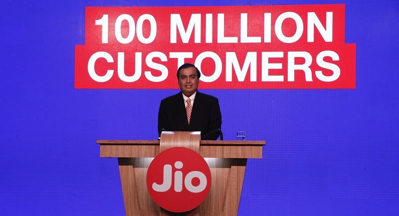7 customers added every second since launch of Reliance Jio: Mukesh Ambani