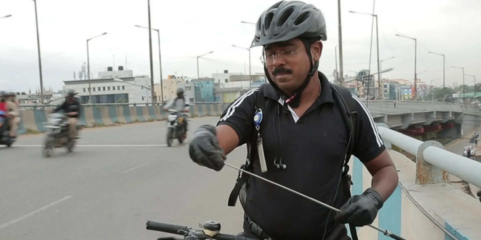 While commuting to office over the past 5 years, this Bengalurean has collected 75kg of nails