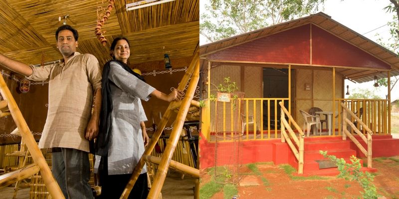 This couple from Hyderabad is trying to bring bamboo housing to the fore