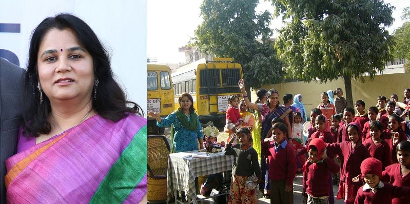Sumeeti Mittal started a charity school in Jaipur to educate over 5,000 slum children