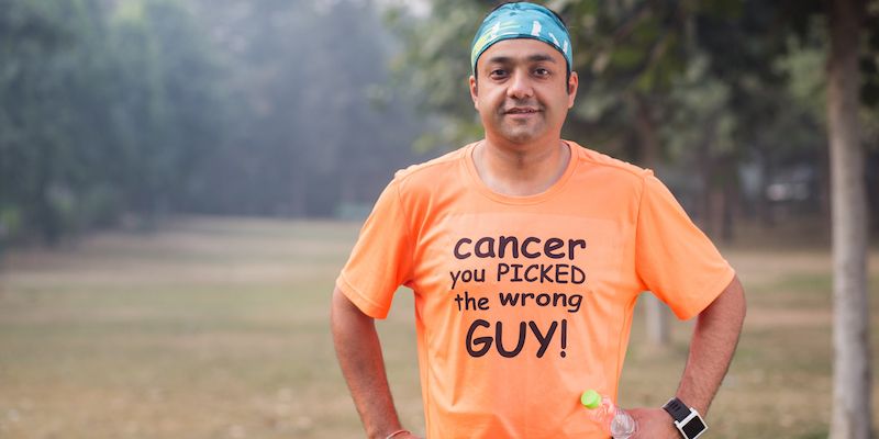 Sidharth Ghosh outran cancer. Literally.