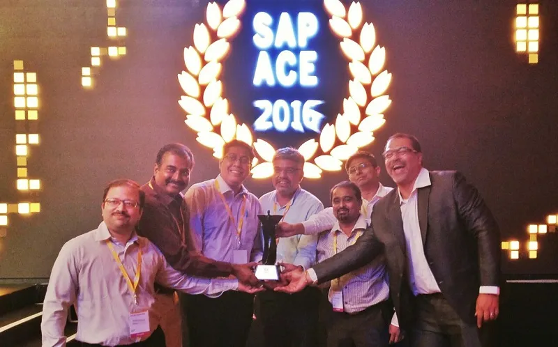 SAP ACE awards with the JIO team