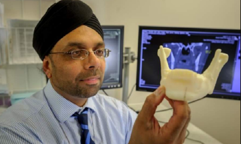 Meet the doctor who reconstructed a patient's jaw using bone from one of his legs