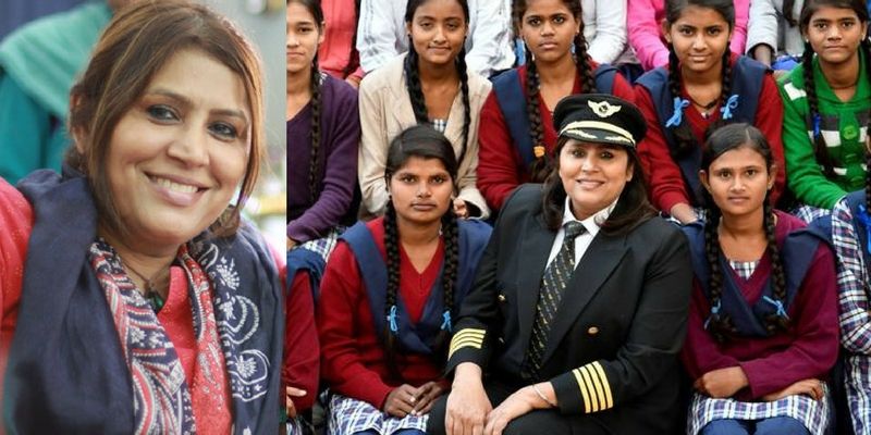 Captain Indraani Singh, Asia’s first woman pilot to fly an Airbus 320, is providing jobs to over 300 underprivileged women