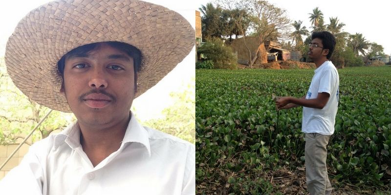 This man from Andhra is using weeds to make handicrafts and provide livelihoods to poor women