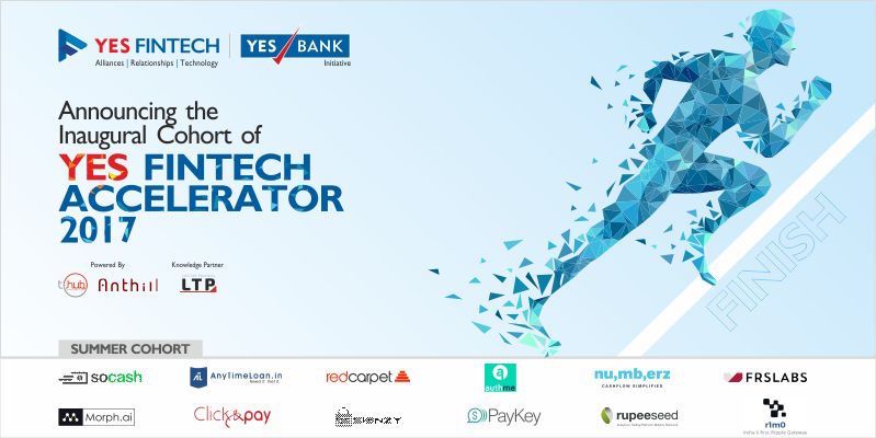 YES BANK selects 11 startups as first cohort of newly-launched fintech business accelerator: YES FINTECH