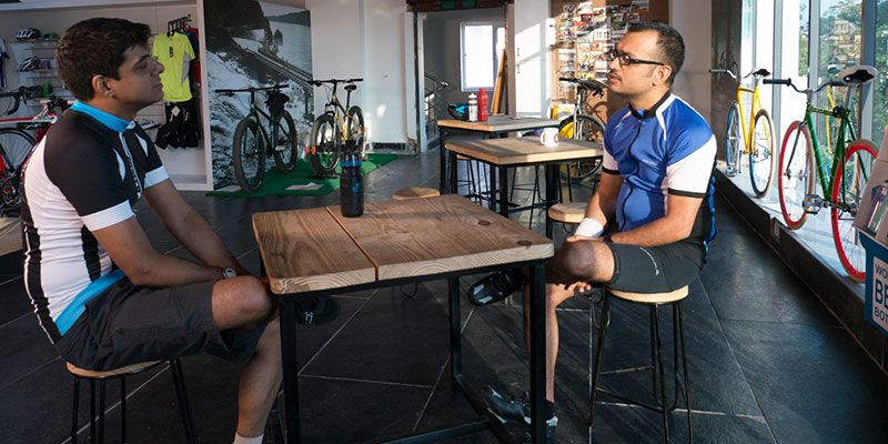 How two techies who loved cycling created a bicycle store with a difference and eventually launched their own brand