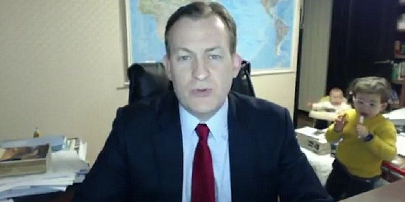 Why did people assume the professor’s wife in funny viral BBC video was the nanny?